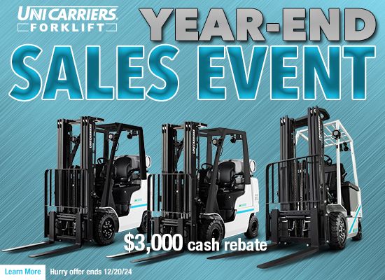 UniCarriers Rebate